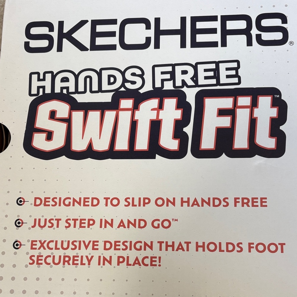 NWT/NIB Skechers Men’s Brown Hands Free Swift Fit Casual Shoes - Picture 7 of 7